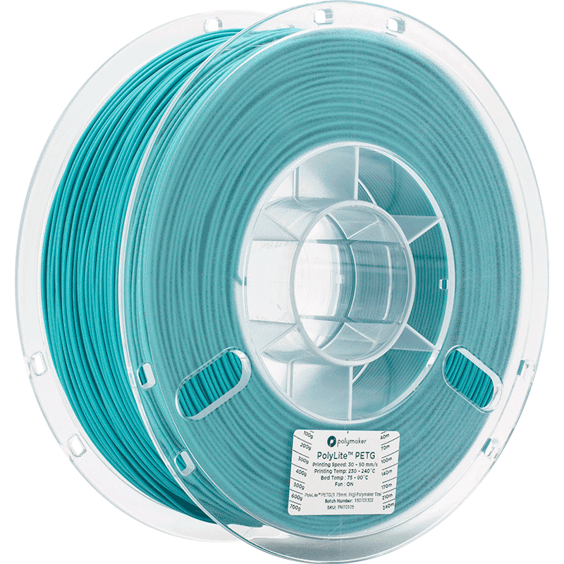 Polymaker PolyLite™ PETG Filament Teal 1,75 mm