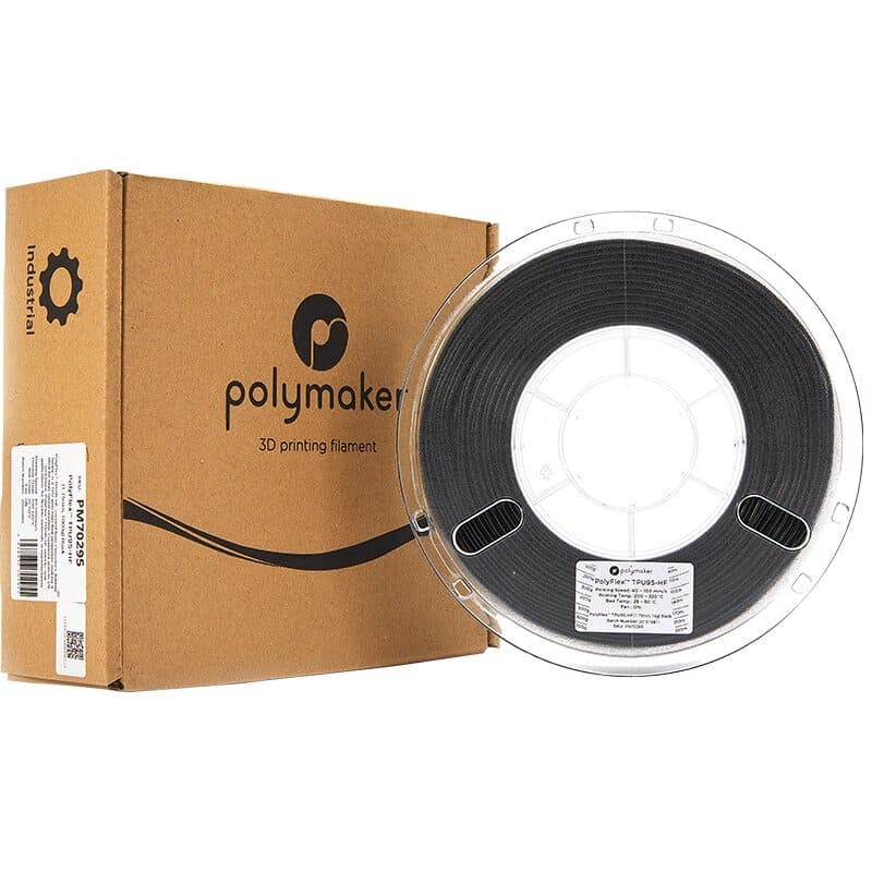Polymaker Polyflex TPU-95A High Speed Filament Schwarz 1,75 mm 1000 g