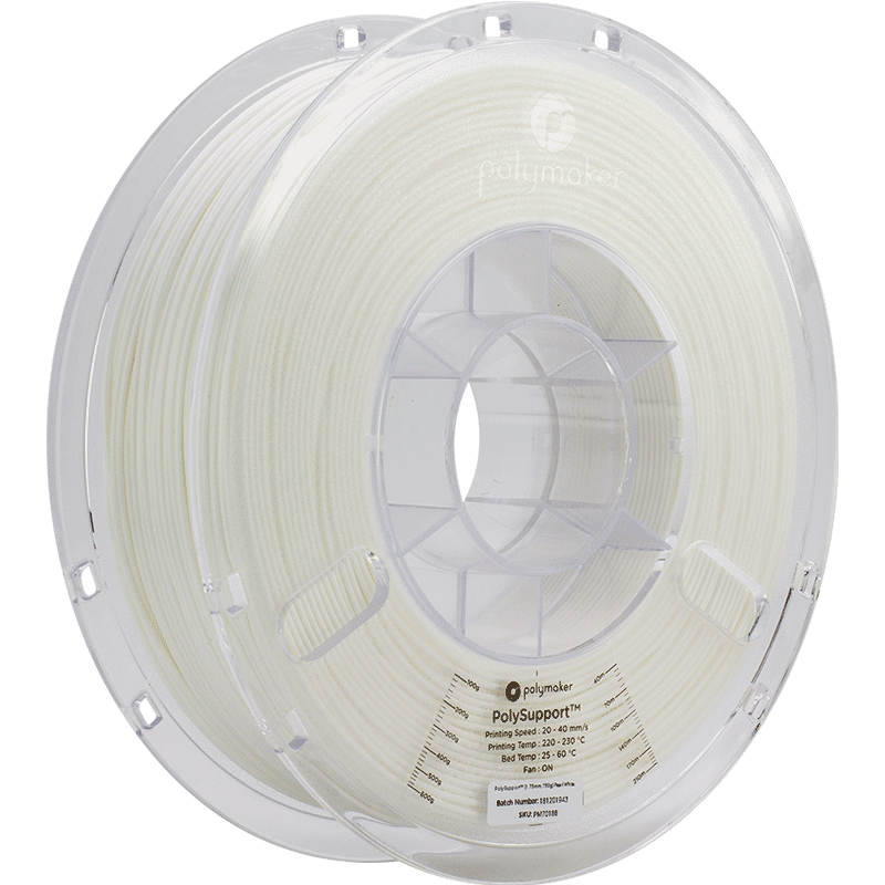 Polymaker Polysupport Peel off Support Filament Perlweiss 1,75 mm 750 g