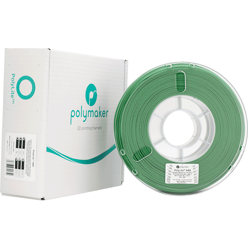 Polymaker PolyLite ABS Filament Grün 2,85 mm