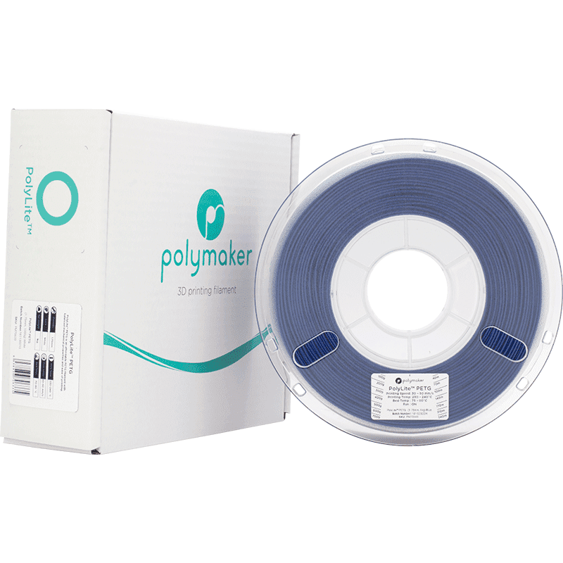 Polymaker PolyLite™ PETG Filament Blau 1,75 mm